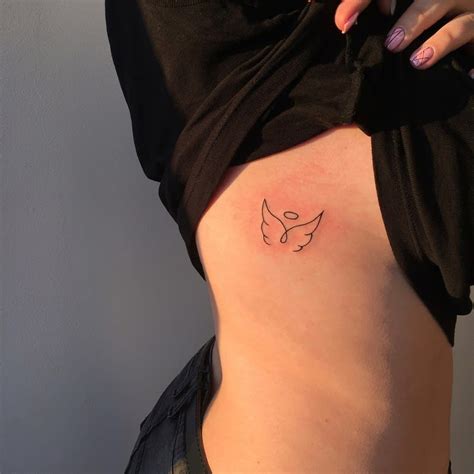 small tattoos of angels